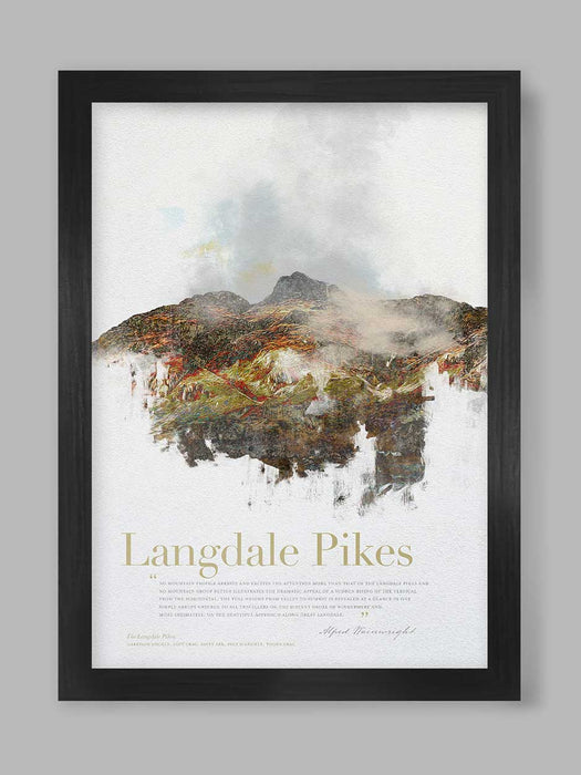 In Wainwrights Words Lake District Posters - Print Bundle Posters TNL 