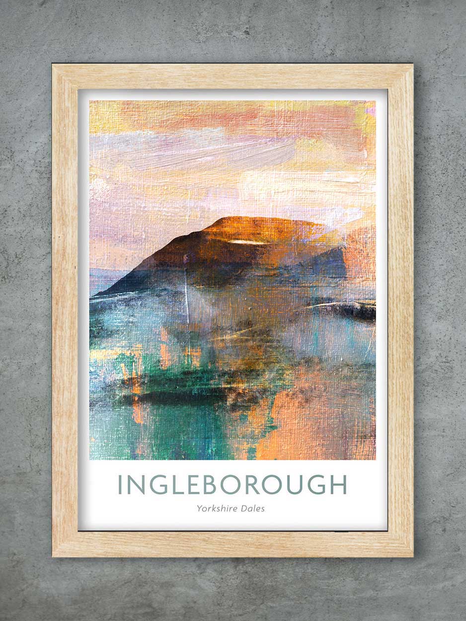 Ingleborough Poster Print