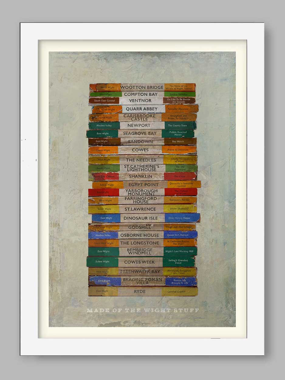 Isle of Wight Poster Print