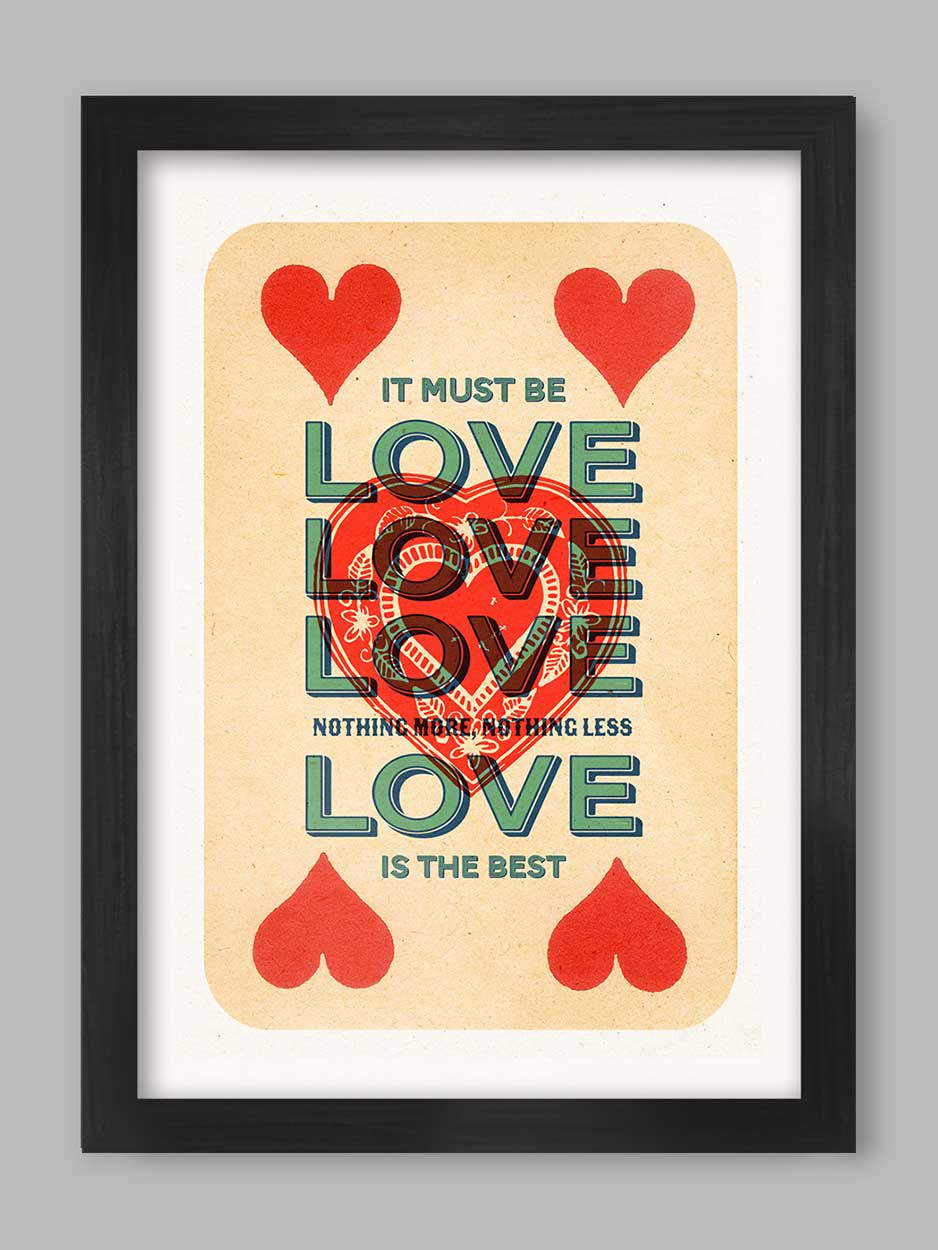 It Must Be Love music print. Madness hit