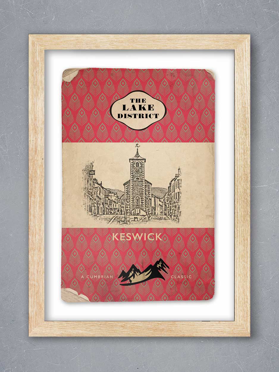 Keswick 'Cumbrian Classics' - Poster Print
