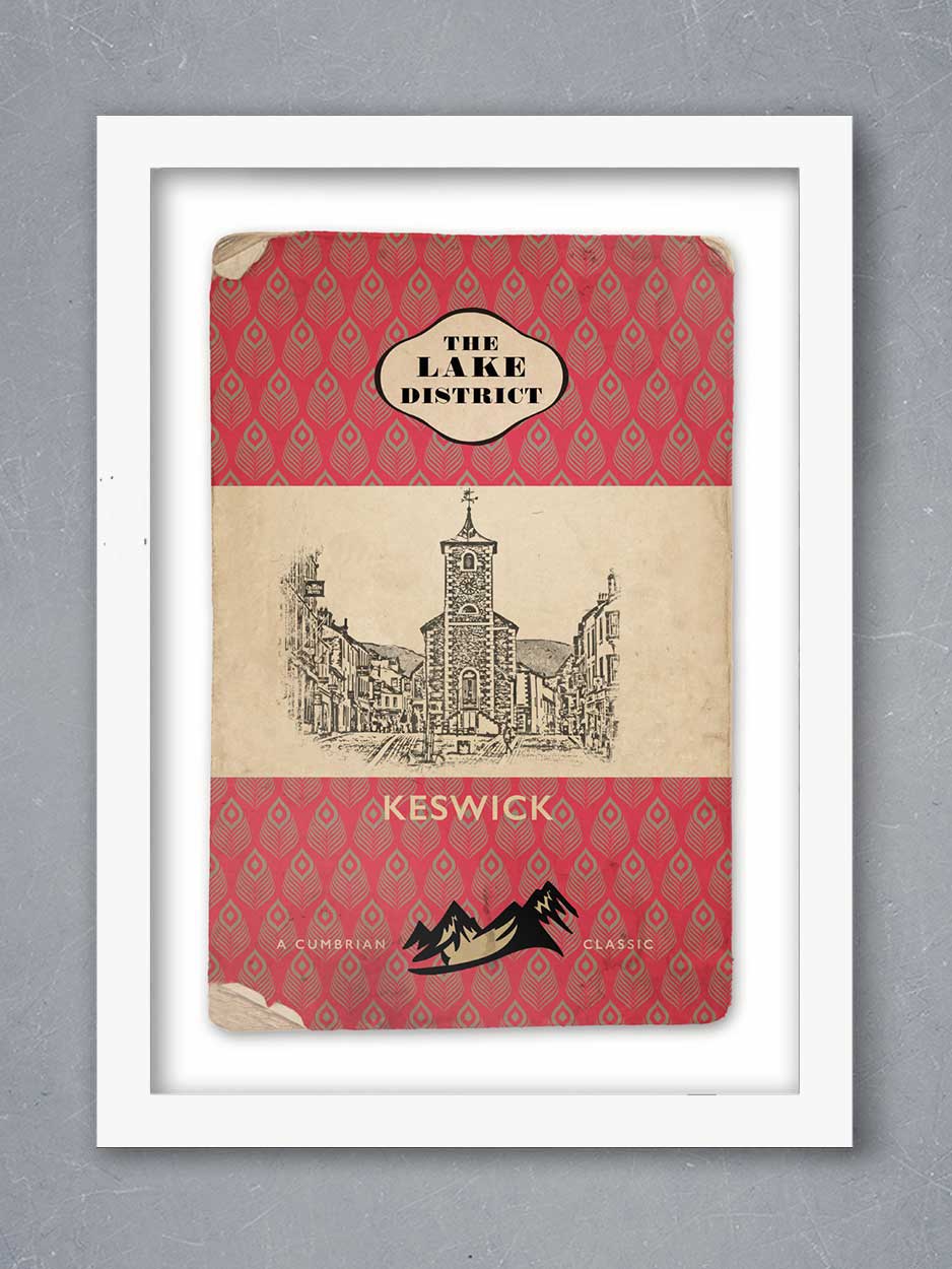 Keswick 'Cumbrian Classics' - Poster Print