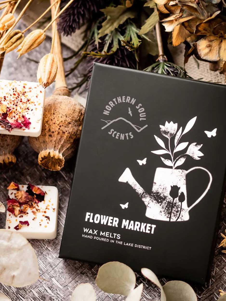 Lake District Wax Melt - Pack of 6 traditional gift The Northern Line Flower Market 