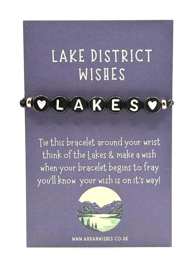 Lake District wishes bracelet