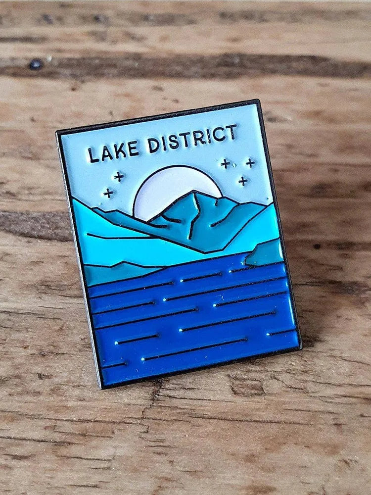 lake district pin badge