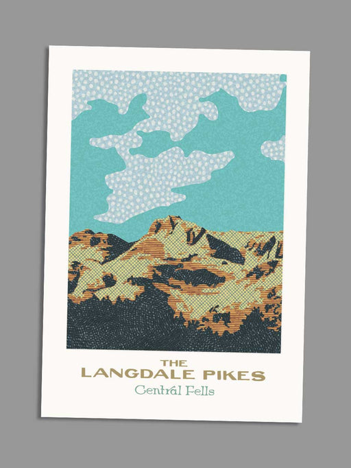Langdale Pikes greeting card