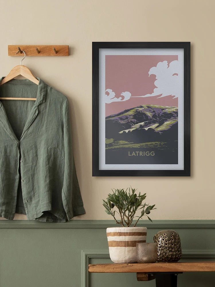 Latrigg poster print