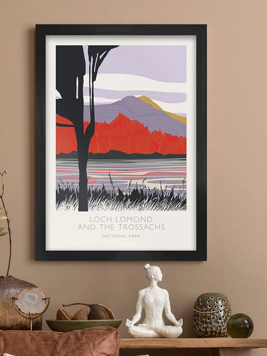 Loch Lomond and The Trossachs National Park - Poster Print