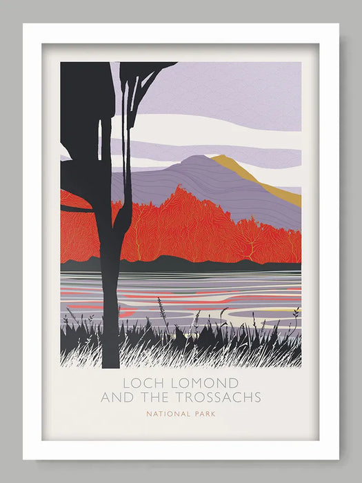 Loch Lomond and The Trossachs National Park - Poster Print