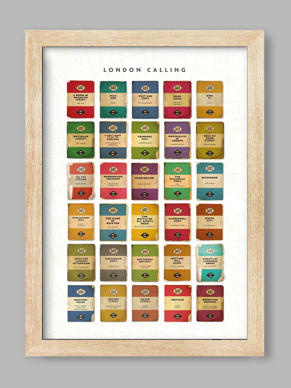 London Calling - Music Poster Print