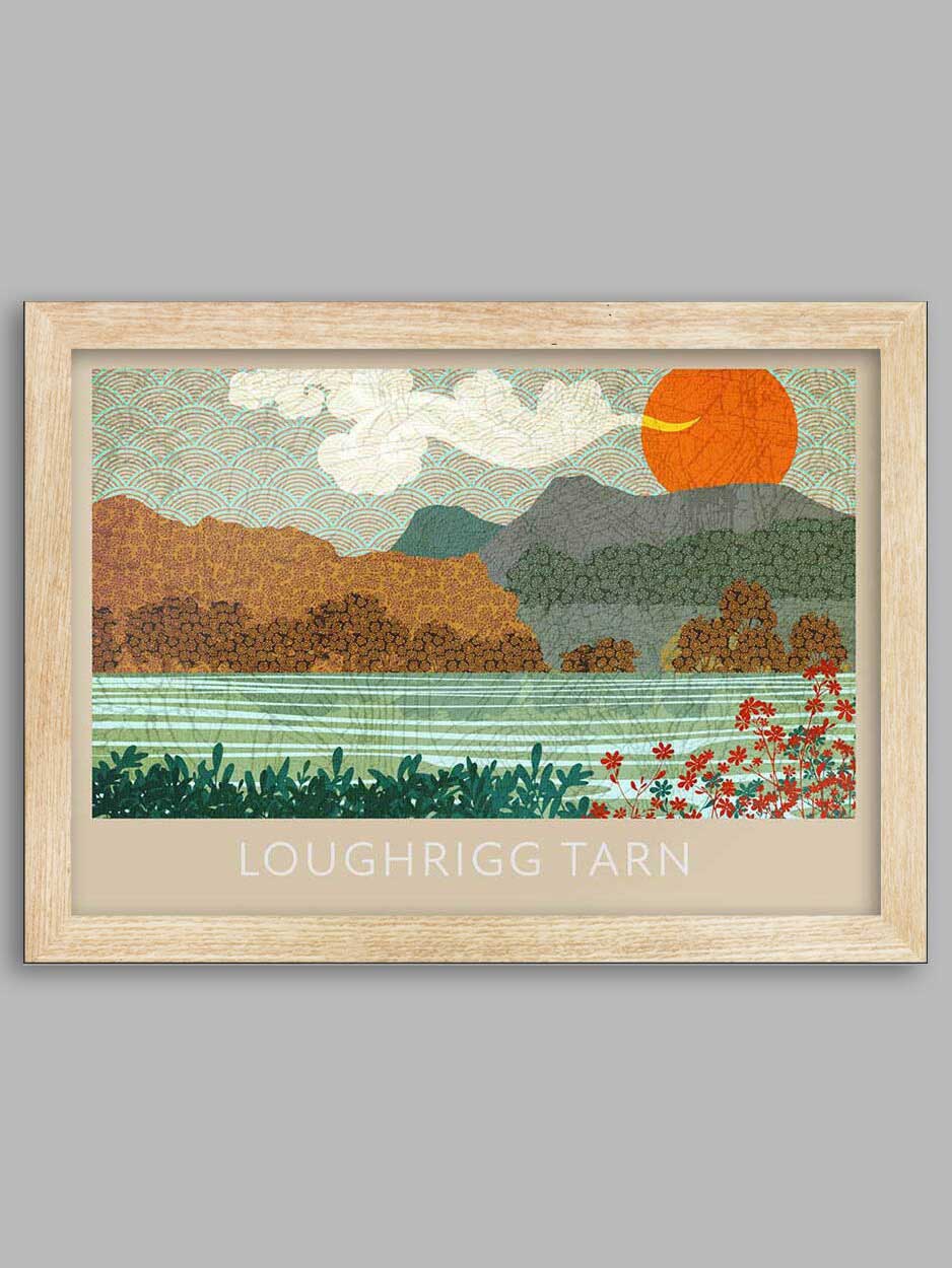 Loughrigg Tarn - Lake District Poster Print