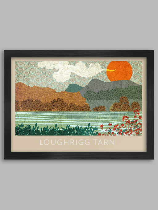 Loughrigg Tarn - Lake District Poster Print Posters The Northern Line 