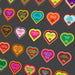 Love Songs. 80 heart shaped icons celebrating songs with love in the title.