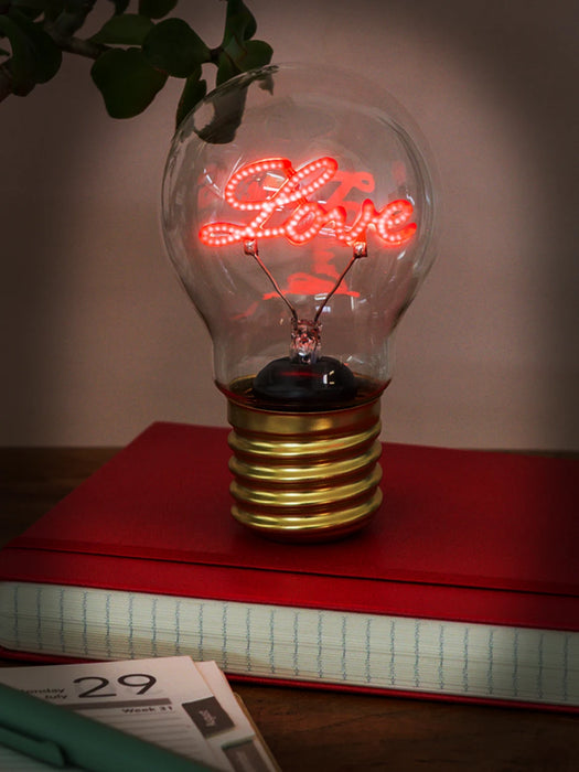 light up love bulb lamp