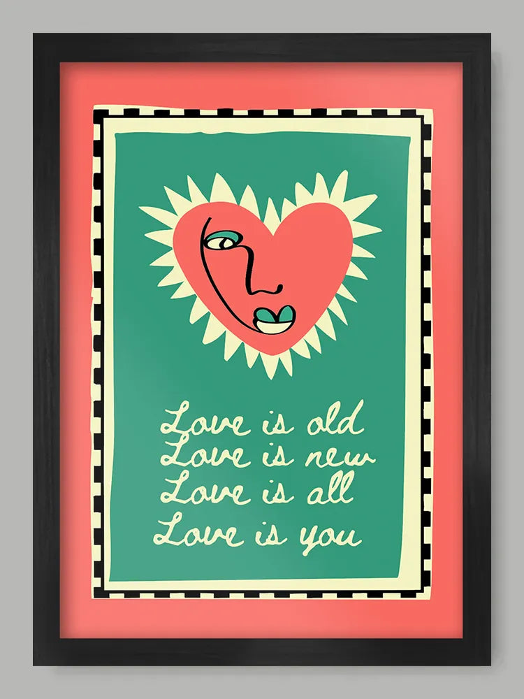 Love Is You - Music Poster print