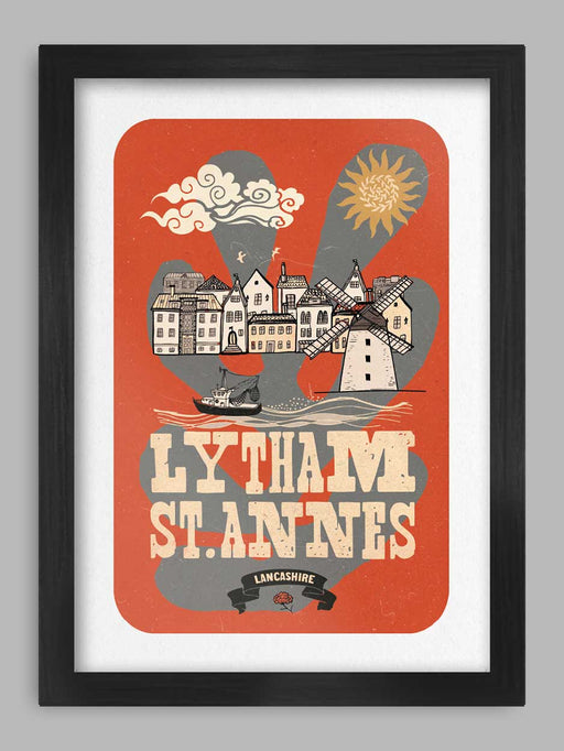 Lytham St.Annes poster print