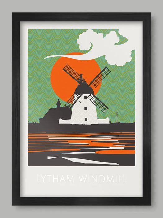 Lytham Windmill - Poster print