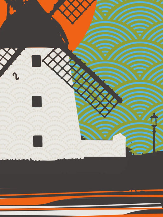 Lytham Windmill - Poster print