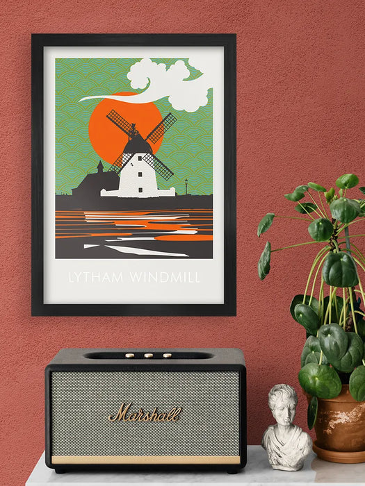 Lytham Windmill - Poster print