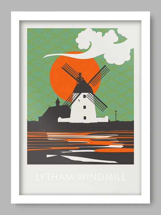 Lytham Windmill - Poster print