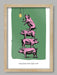 Many Hams Make Light Work - Poster print is a Play on a Proverb print. Pigs ain't stupid.