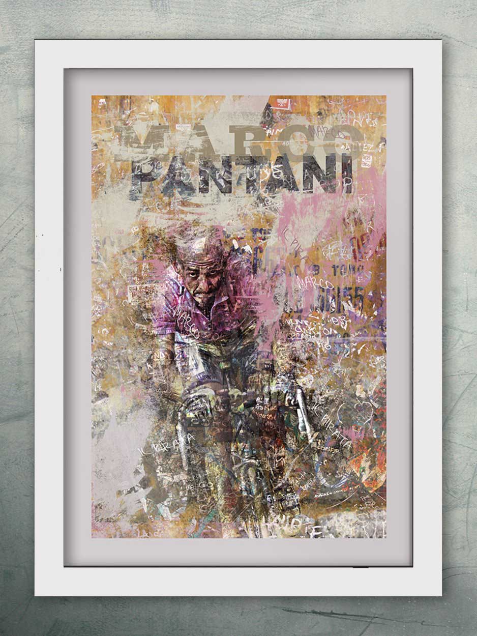 Marco Pantani - The Climber Poster Print
