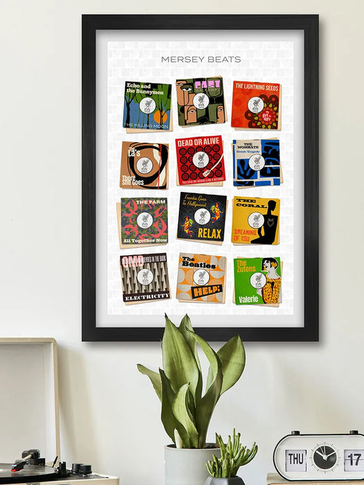 Mersey Beats - Music Print