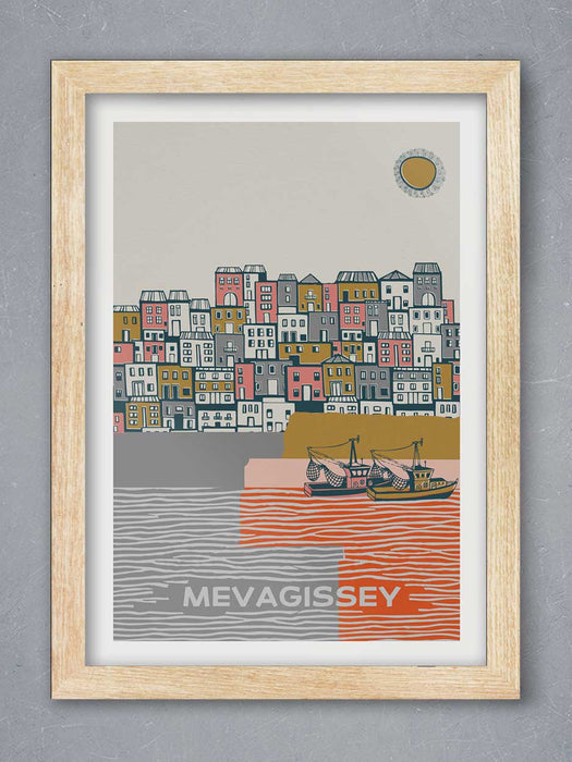 Mevagissey Poster Print