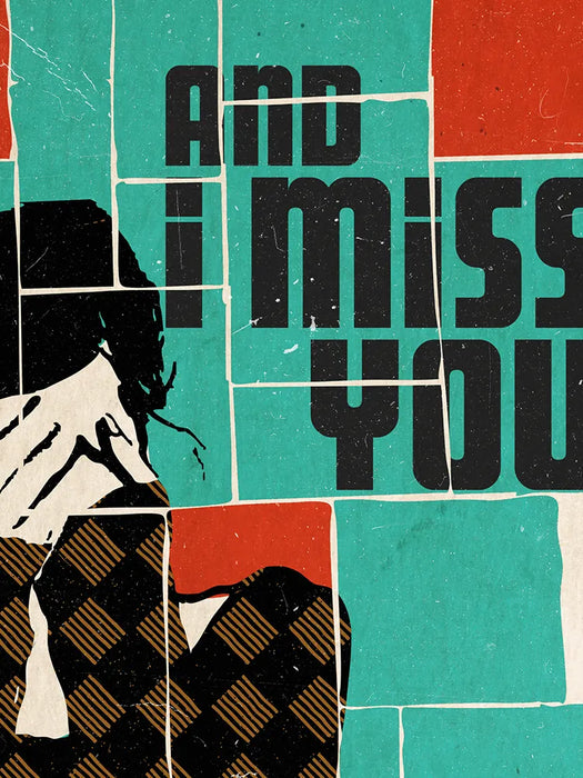 Missing - Music Poster print. Everything But The Girl song in our book cover style.