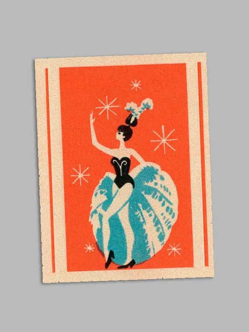 Moulin Rouge - petite greeting card card Madame Treacle 