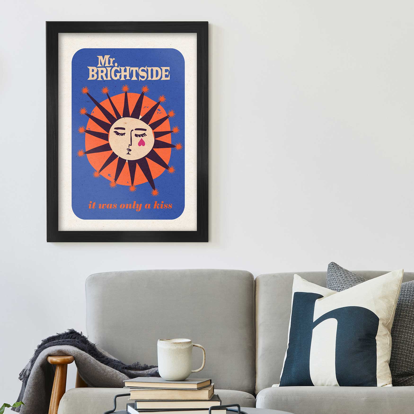 Mr. Brightside Music Print. From the song recorded by The Killers.
