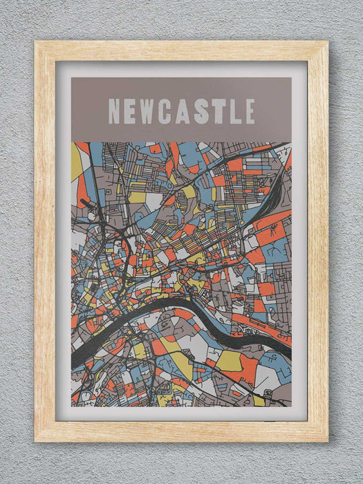 Newcastle Street Art - Poster print