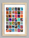 Number Ones of the Nineties - Music Poster Print