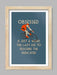 Obsessed Cycling Quote Poster Print