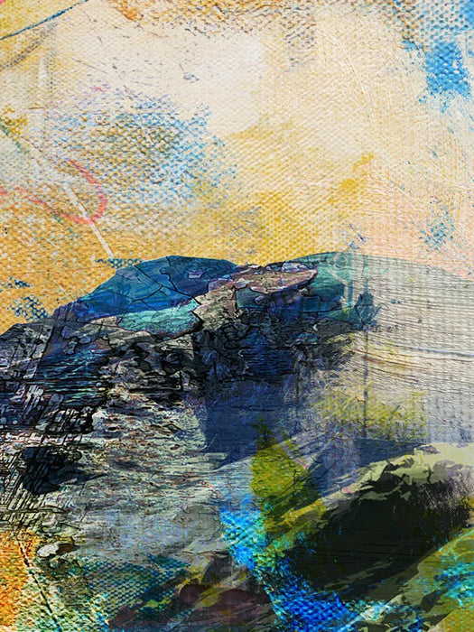 Old Man of Coniston from Low Water  - Lake District Poster Print