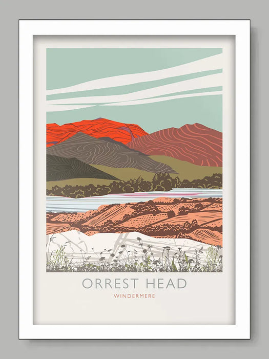 Orrest Head - Lake District Poster Print