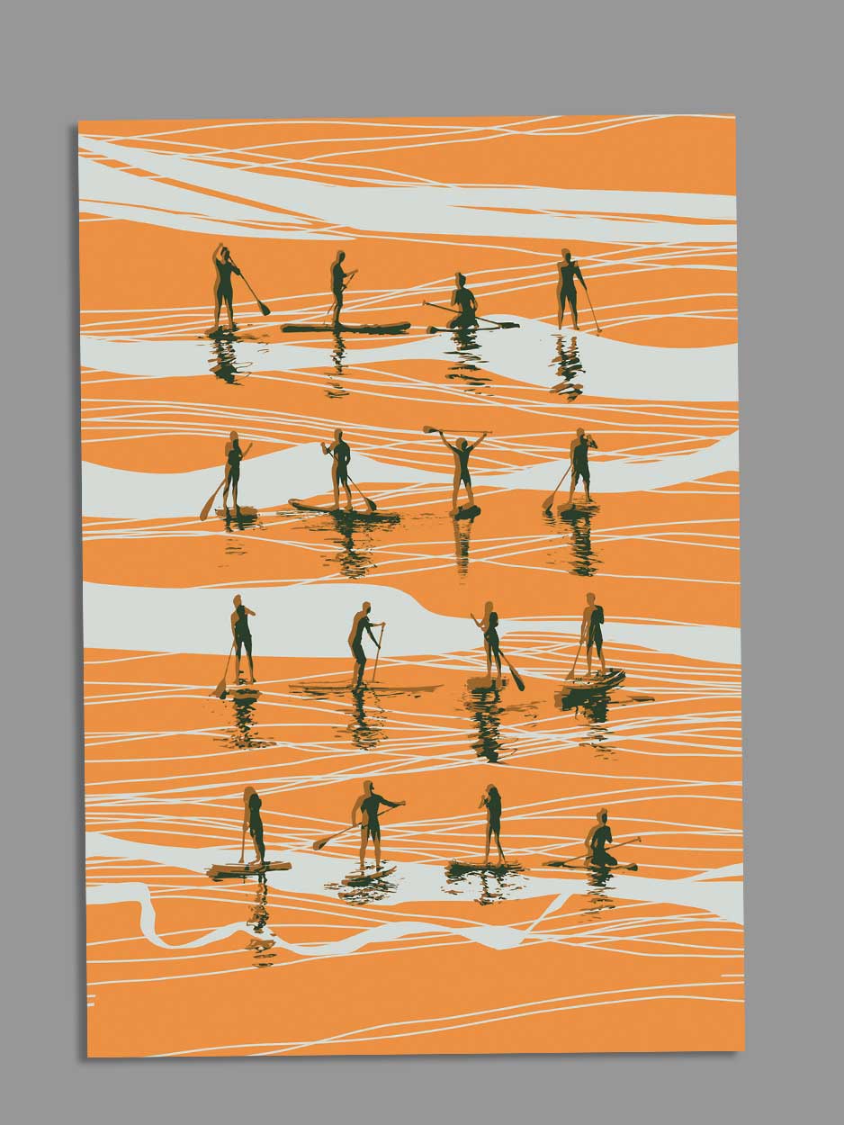 paddle board card