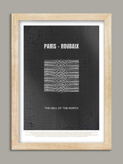 Paris Roubaix Disorder - Cycling Poster print