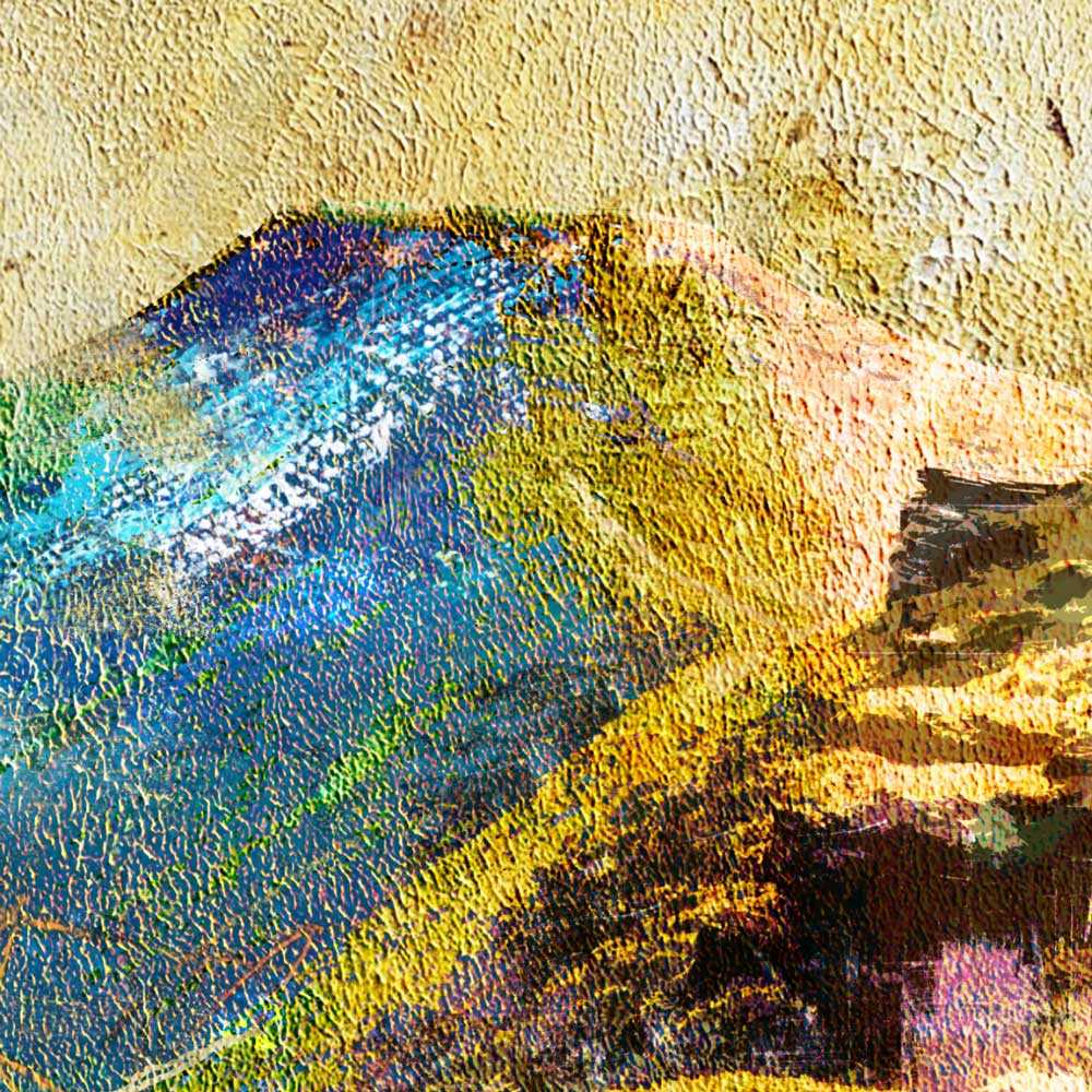Pen Y Fan Welsh 3 Peaks challenge. Brecon Beacons poster print