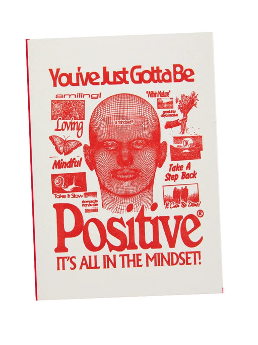 positive mind card