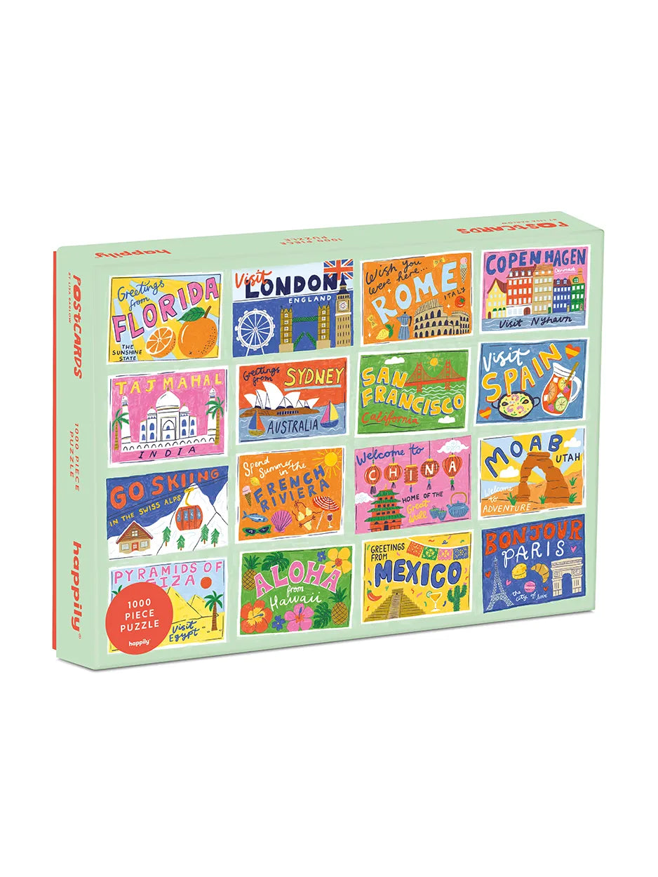 postcard puzzle
