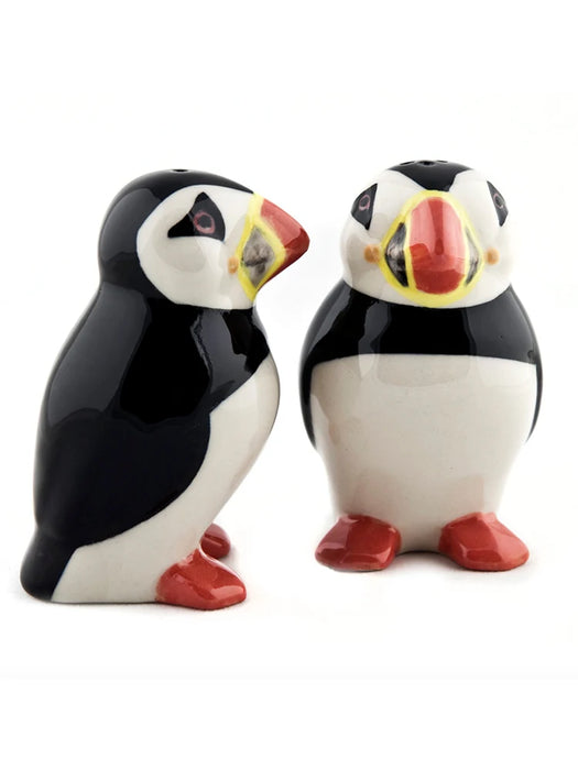 puffin salt and pepper pots