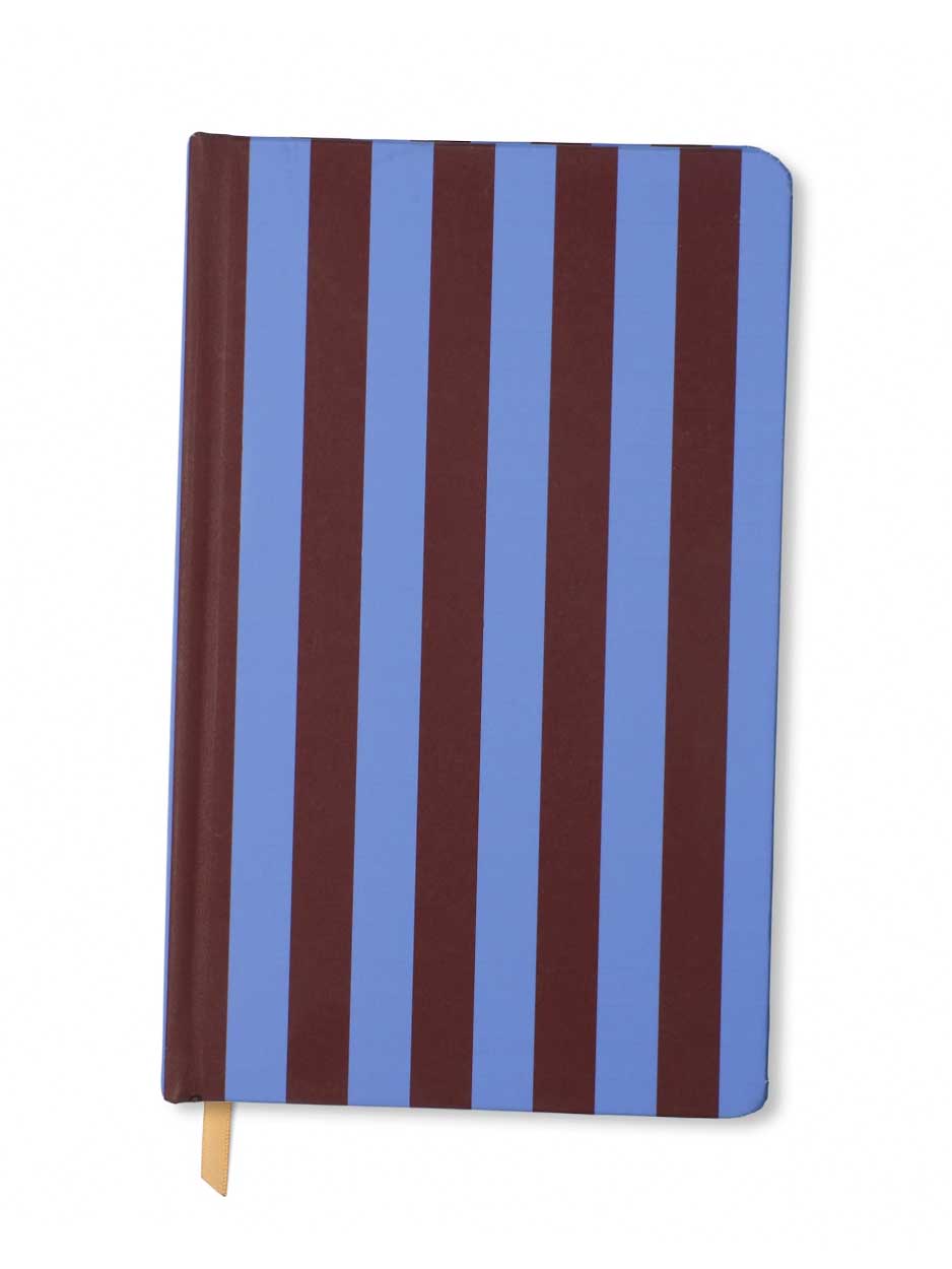 Purple and Nutmeg Striped Soft Touch Journal traditional gift Designworks 