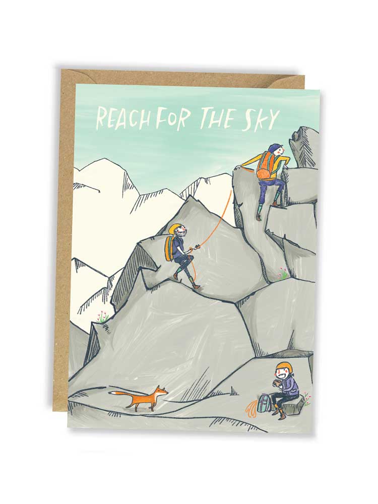 reach for the sky card