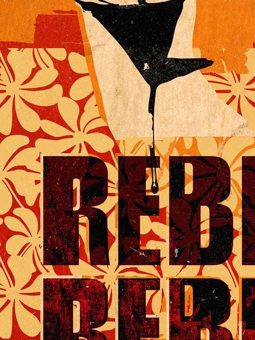 Rebel Rebel  - Music Poster Print