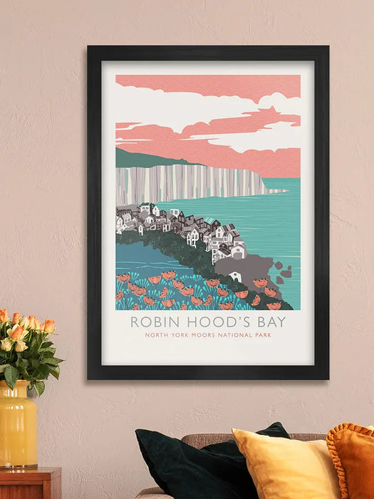 Robin Hoods Bay - Poster Print