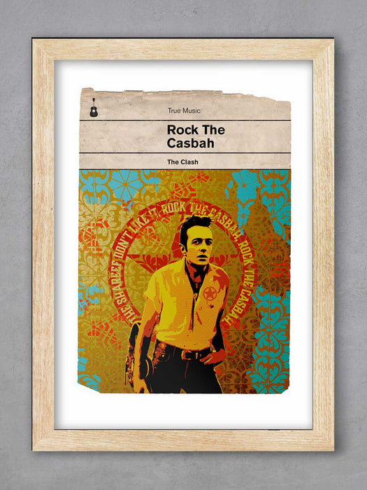 Rock The Casbah - The Clash Poster Print.