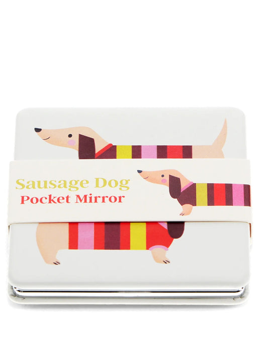 Sausage Dog Compact Mirror