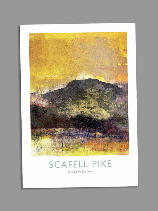 Scafell 3 Peaks Card