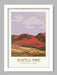 Scafell PIke retro styled Lake District poster print